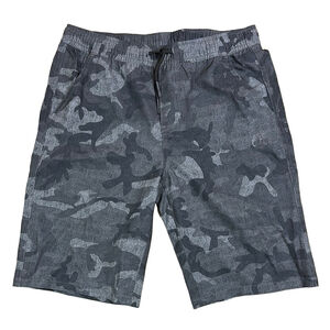 Timberland Boys Pull on Black and Gray Camouflage Shorts Size Large 14-16